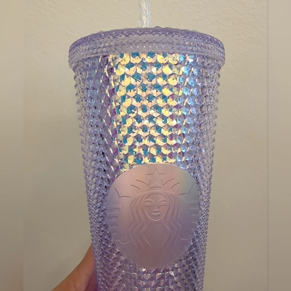 NWT Starbucks 2023 Iridescent Studded Venti Tumbler